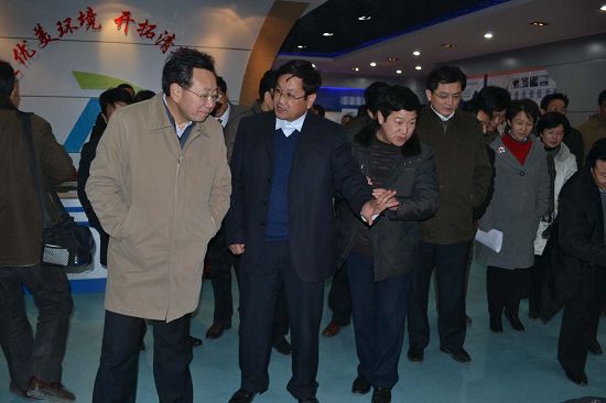 蕪湖市四大領(lǐng)導(dǎo)班子來我公司調(diào)研